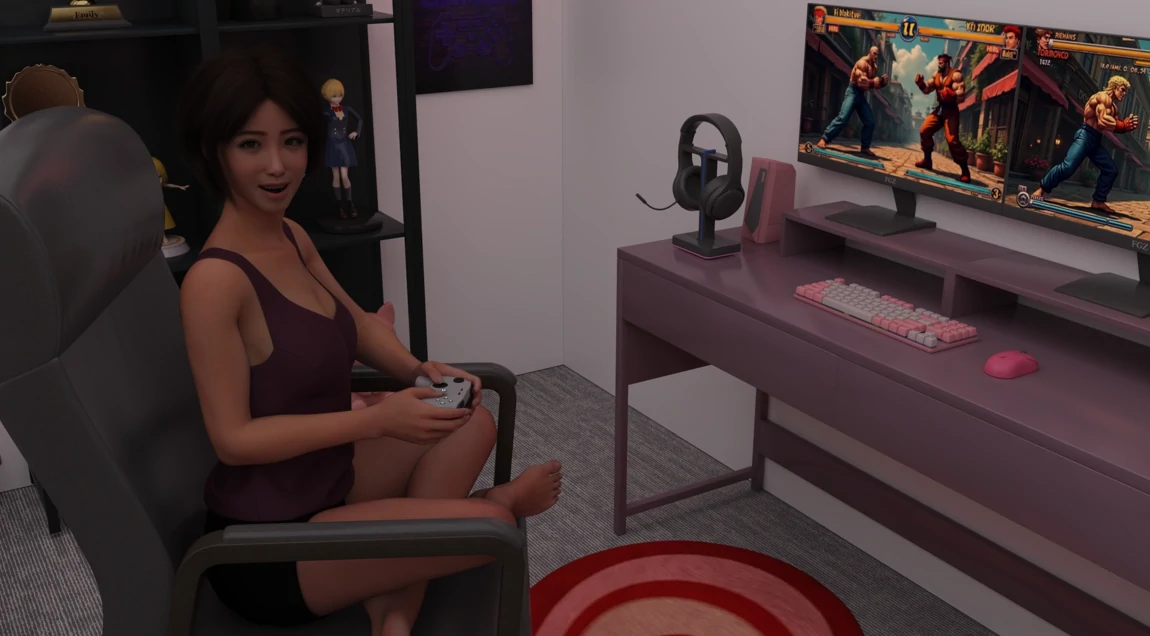 【欧美SLG/AI汉化/3D】 姨妈的秘密欲望v0.41 AI汉化版【PC+安卓/3.22G/更新】(别名：阿姨的秘密欲望)Aunt’s Secret Desires [v0.41]