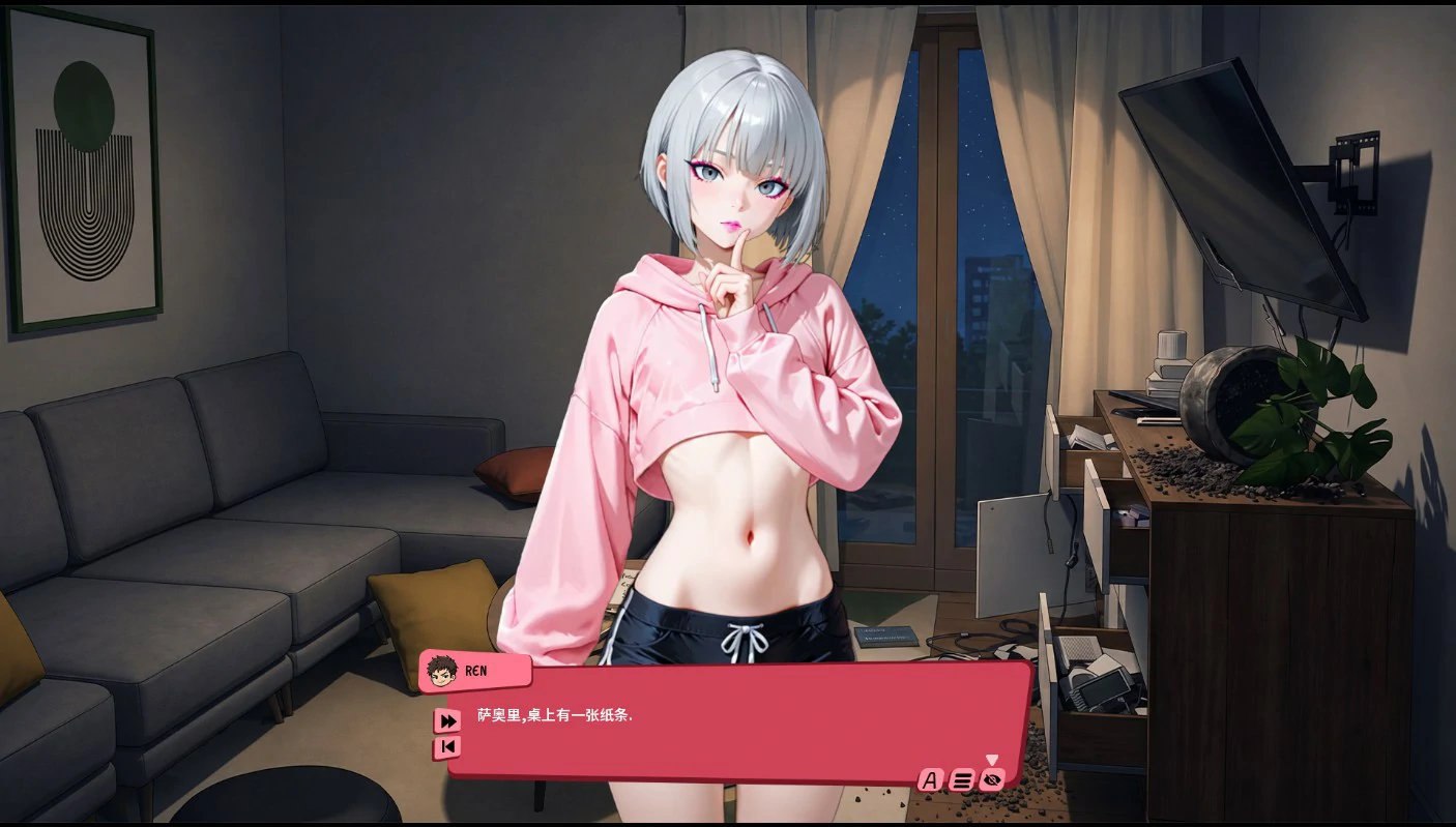 【亚洲SLG/官中/伪娘】邻家女装少年  官方中文版【PC/0.37G】The Femboy Neighbor