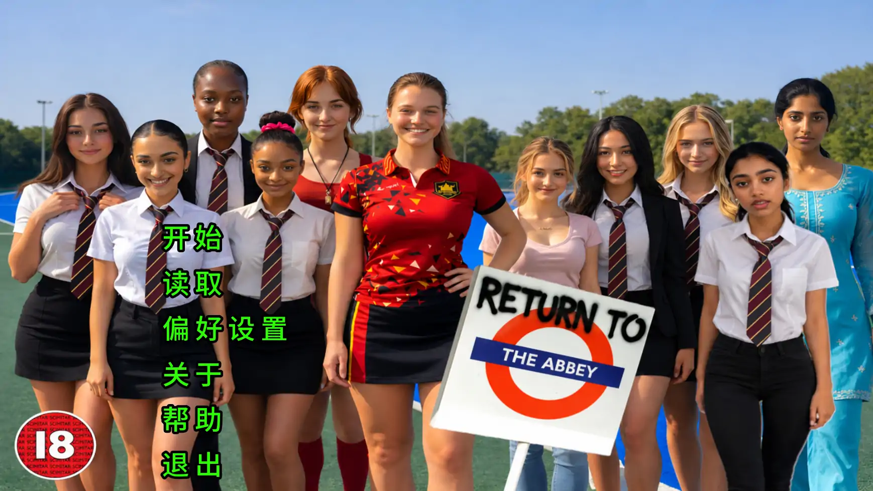 【欧美SLG/AI汉化/学校】重返修道院v1.4  AI汉化版【PC+安卓/0.99G/更新】Return to the Abbey [v1.4 Demo]