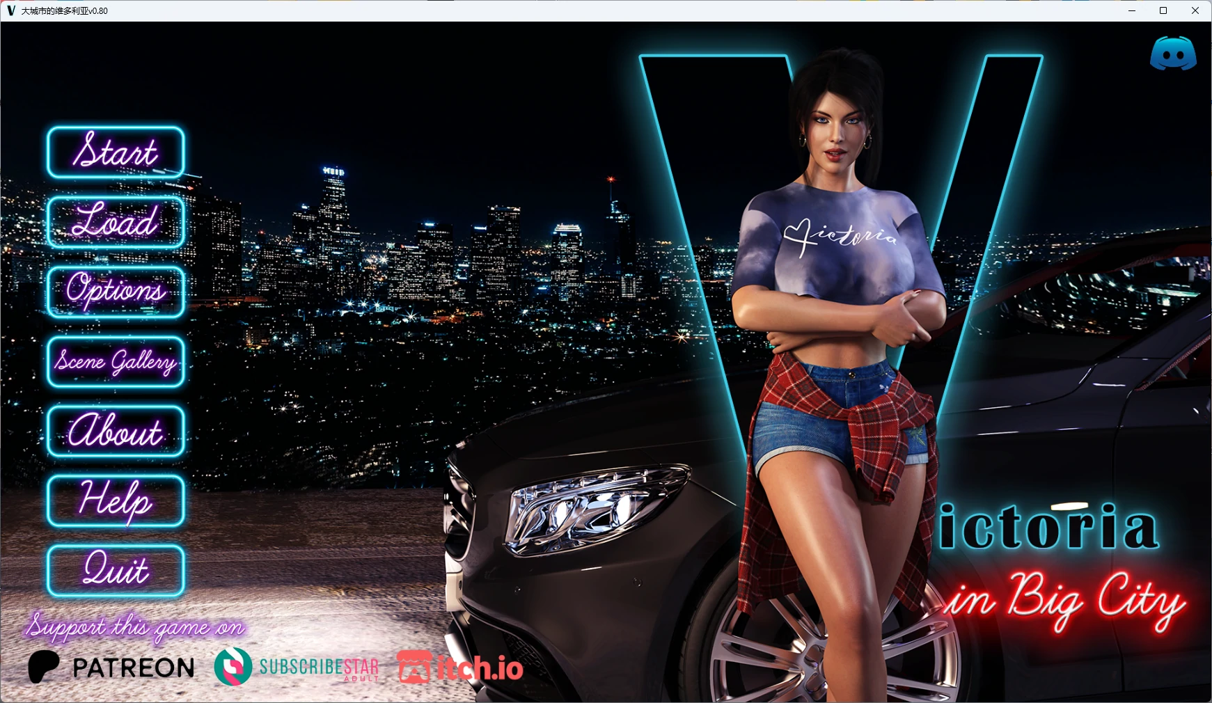 【欧美SLG/AI汉化/女同】 大城市的维多利亚v0.80 AI汉化版【PC+安卓/9.66G/更新】Victoria in Big City [v0.80]