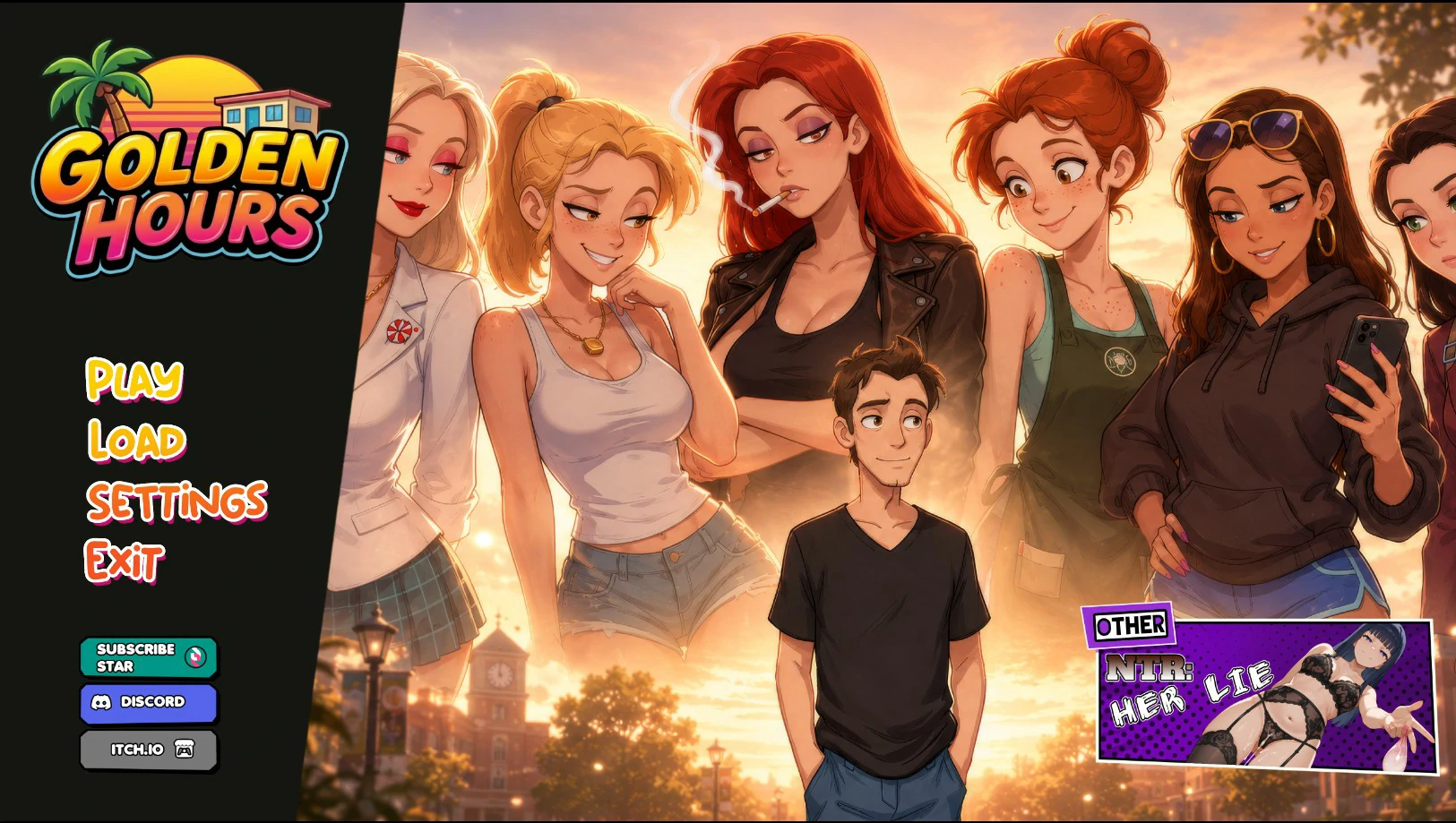 【欧美SLG/AI汉化/后宫】黄金时刻0.5.4 AI汉化版【PC+安卓/1.8G/更新】Golden Hours [v0.5.4]