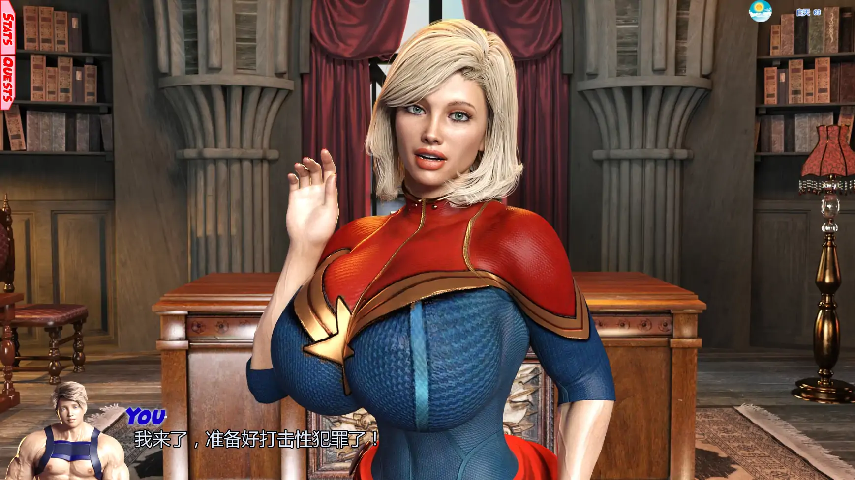 【欧美SLG/AI汉化/沙盒】 正义联盟v0.8.2 AI汉化版【PC+安卓/3.98G/更新】Cockham Superheroes [v0.8.2]