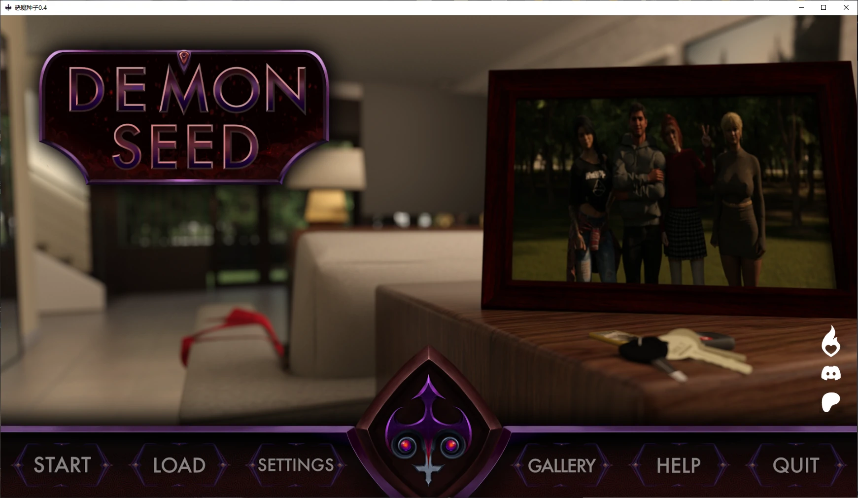 【欧美SLG/AI汉化/后宫】恶魔种子0.4 AI汉化版【PC+安卓/2.1G/更新】Demon Seed [v0.4]