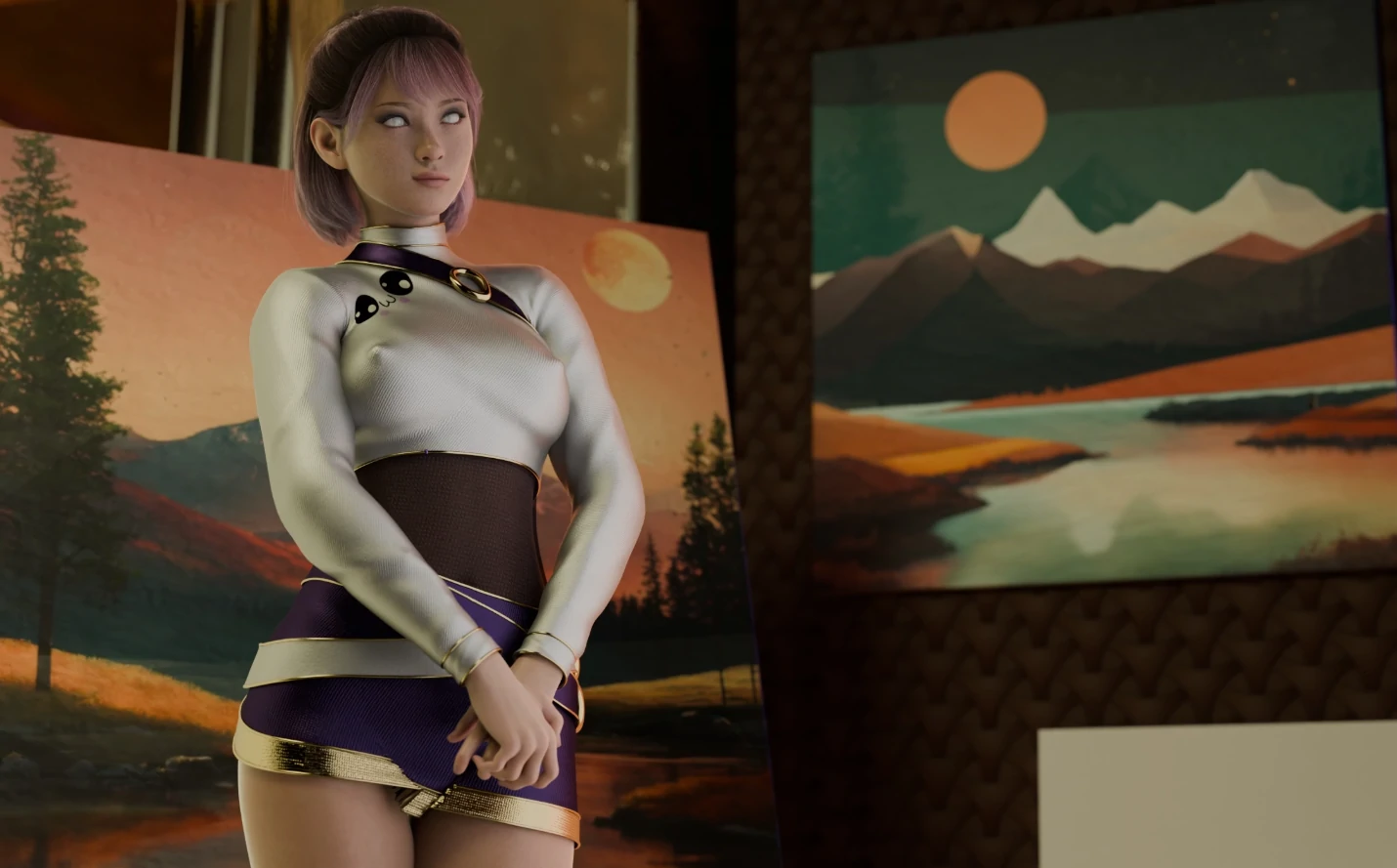 【欧美SLG/AI汉化/后宫】紫罗兰日落Lythe.Convo AI汉化版【PC+安卓/2.2G/更新】Violet Sunset [Lythe! Blade of Malpractice]